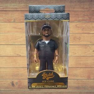 NEW Authentic Funko Ice Cube Gold Series Vinyl Figure in Black and Gold